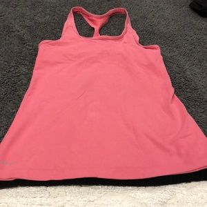 Pink Nike workout tank